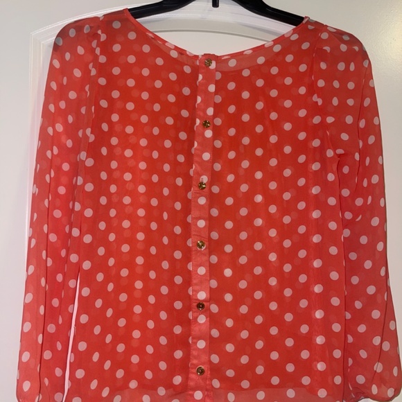 Polka dot blouse - Picture 3 of 3